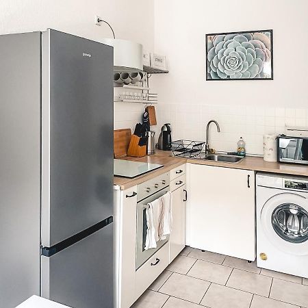 Zentrum, 2R, Balkon, Wifi, 4P, Modern, Ruhig 开姆尼茨 外观 照片