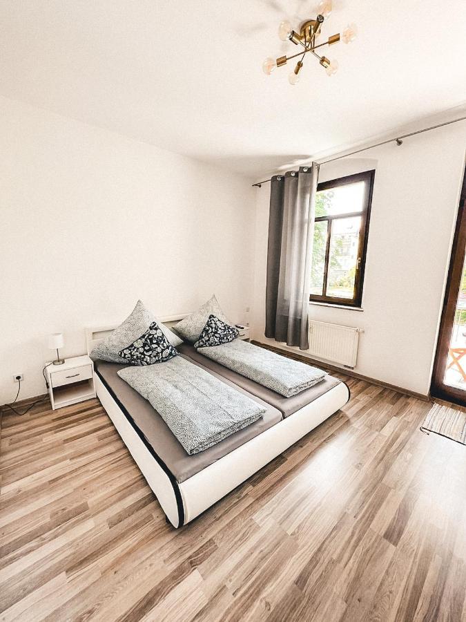 Zentrum, 2R, Balkon, Wifi, 4P, Modern, Ruhig 开姆尼茨 外观 照片