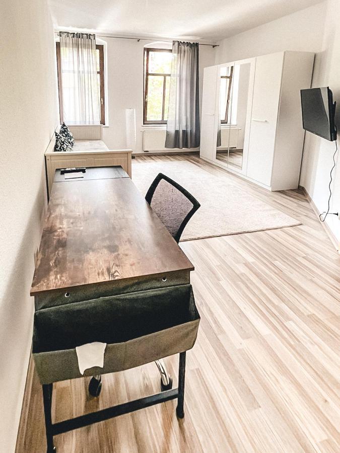 Zentrum, 2R, Balkon, Wifi, 4P, Modern, Ruhig 开姆尼茨 外观 照片